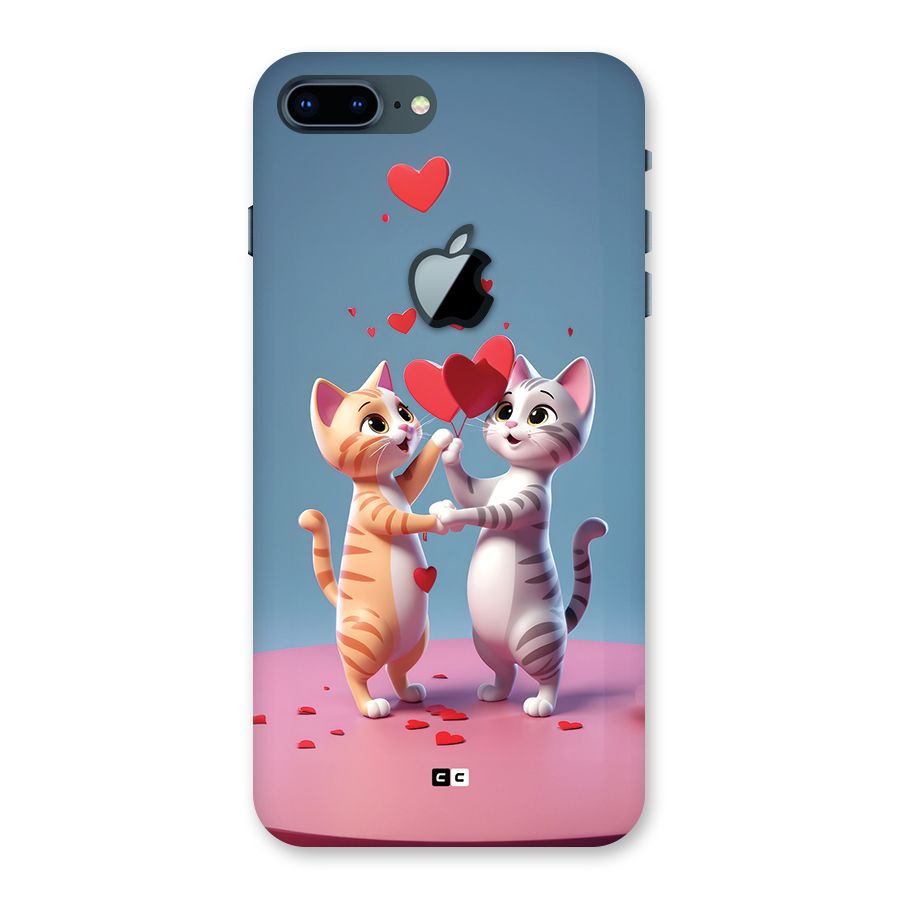Exchanging Hearts Back Case for iPhone 7 Plus Apple Cut