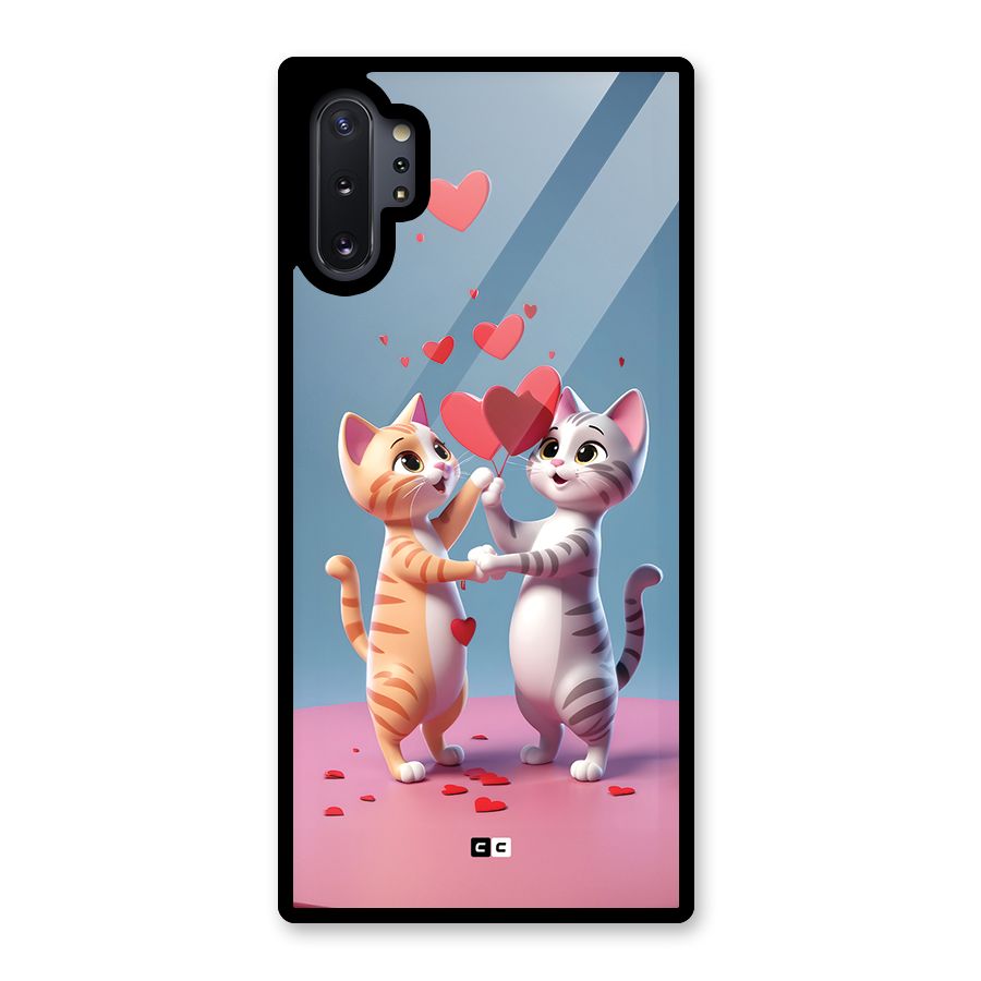 Exchanging Hearts Glass Back Case for Galaxy Note 10 Plus