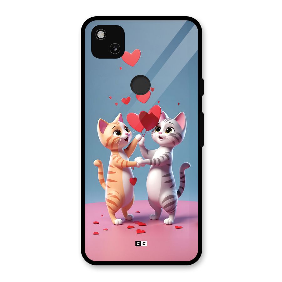 Exchanging Hearts Glass Back Case for Google Pixel 4a