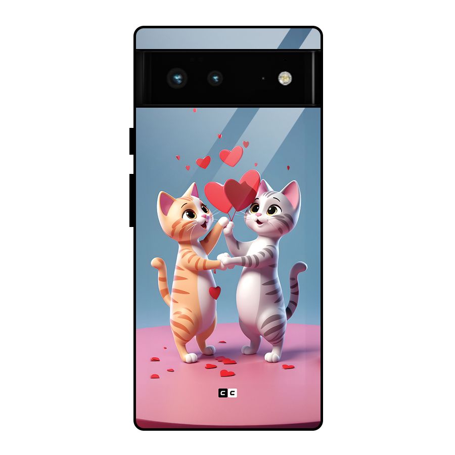 Exchanging Hearts Glass Back Case for Google Pixel 6