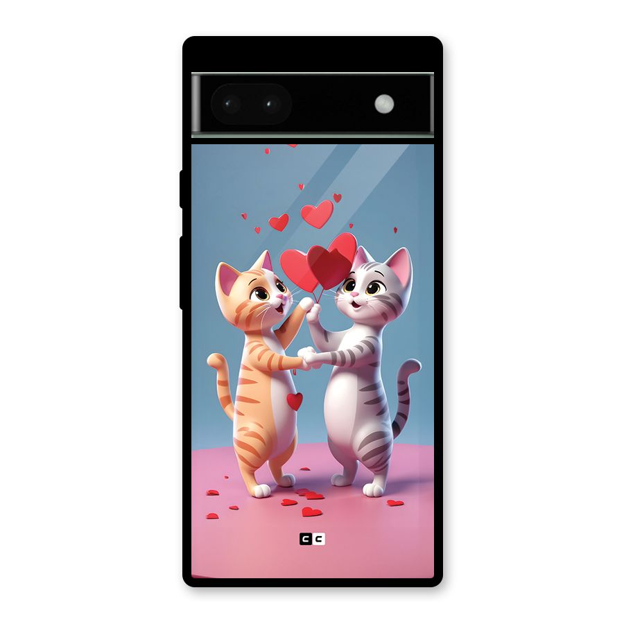 Exchanging Hearts Glass Back Case for Google Pixel 6a