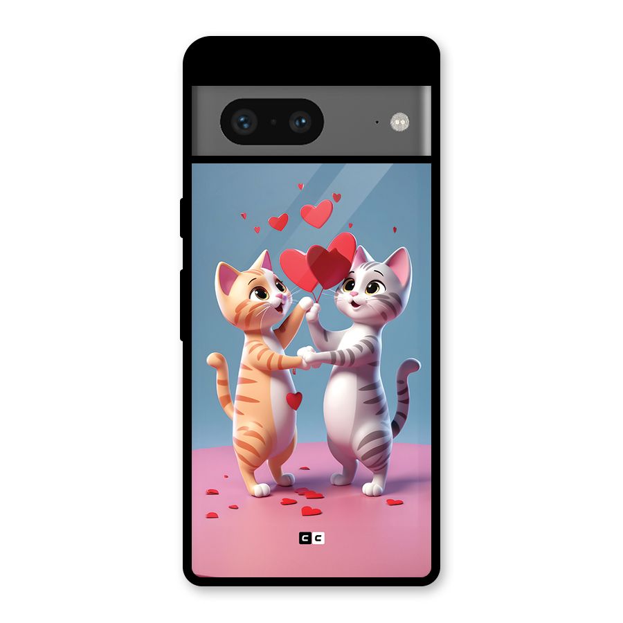 Exchanging Hearts Glass Back Case for Google Pixel 7