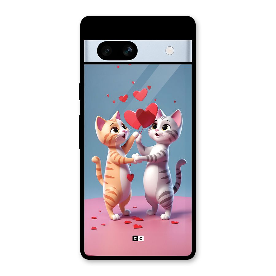 Exchanging Hearts Glass Back Case for Google Pixel 7a