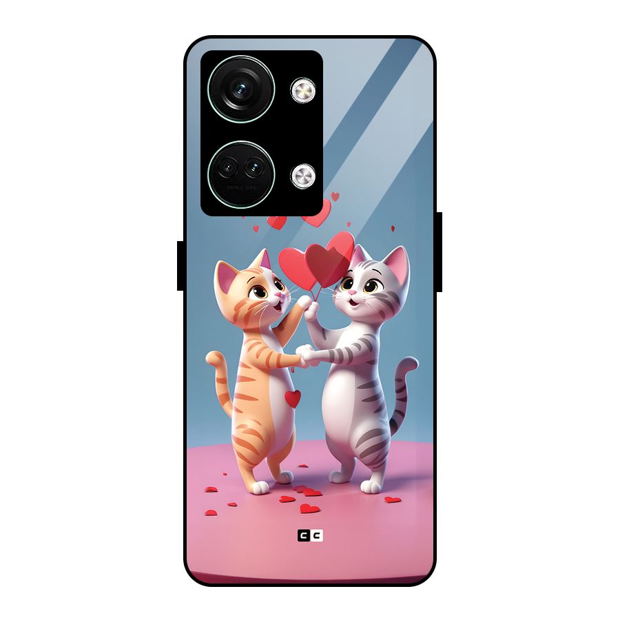 Exchanging Hearts Glass Back Case for Oneplus Nord 3