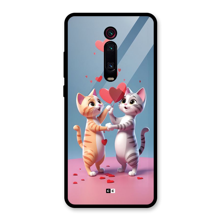 Exchanging Hearts Glass Back Case for Redmi K20