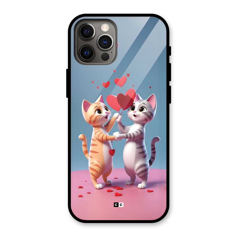 Exchanging Hearts Glass Back Case for iPhone 12 Pro