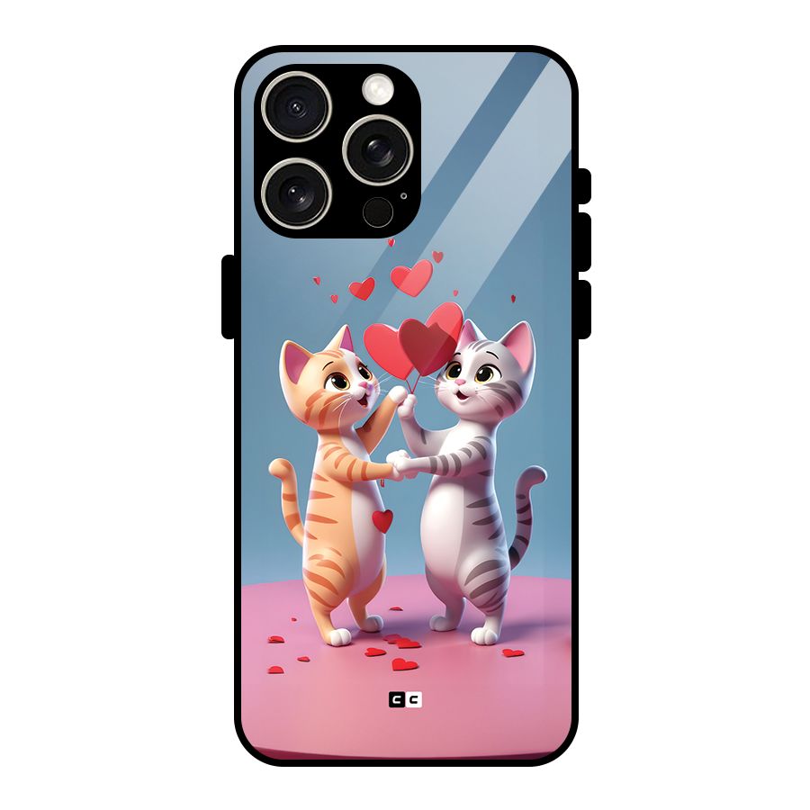 Exchanging Hearts Glass Back Case for iPhone 15 Pro Max