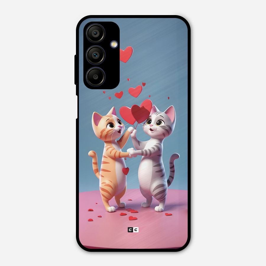 Exchanging Hearts Metal Back Case for Galaxy A15 5G