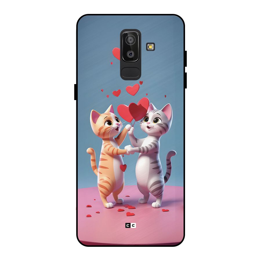Exchanging Hearts Metal Back Case for Galaxy J8