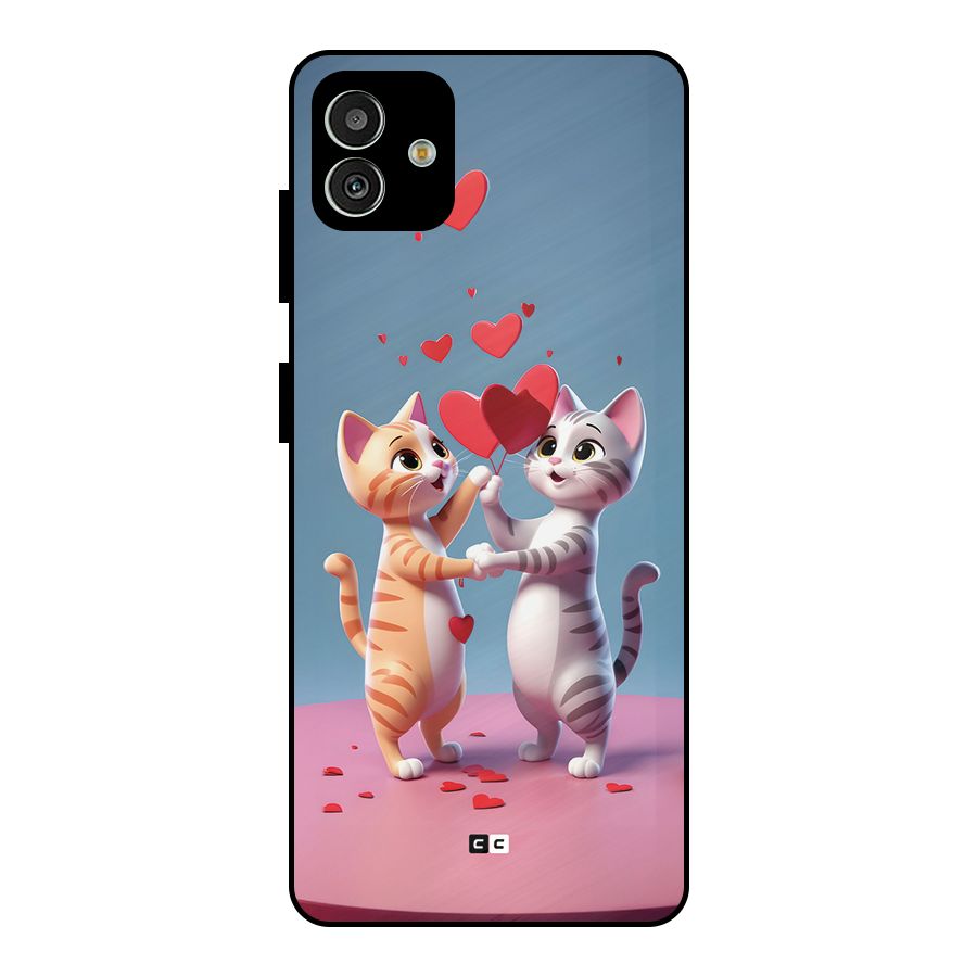 Exchanging Hearts Metal Back Case for Galaxy M13 5G