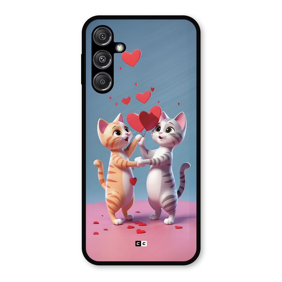 Exchanging Hearts Metal Back Case for Galaxy M34 5G