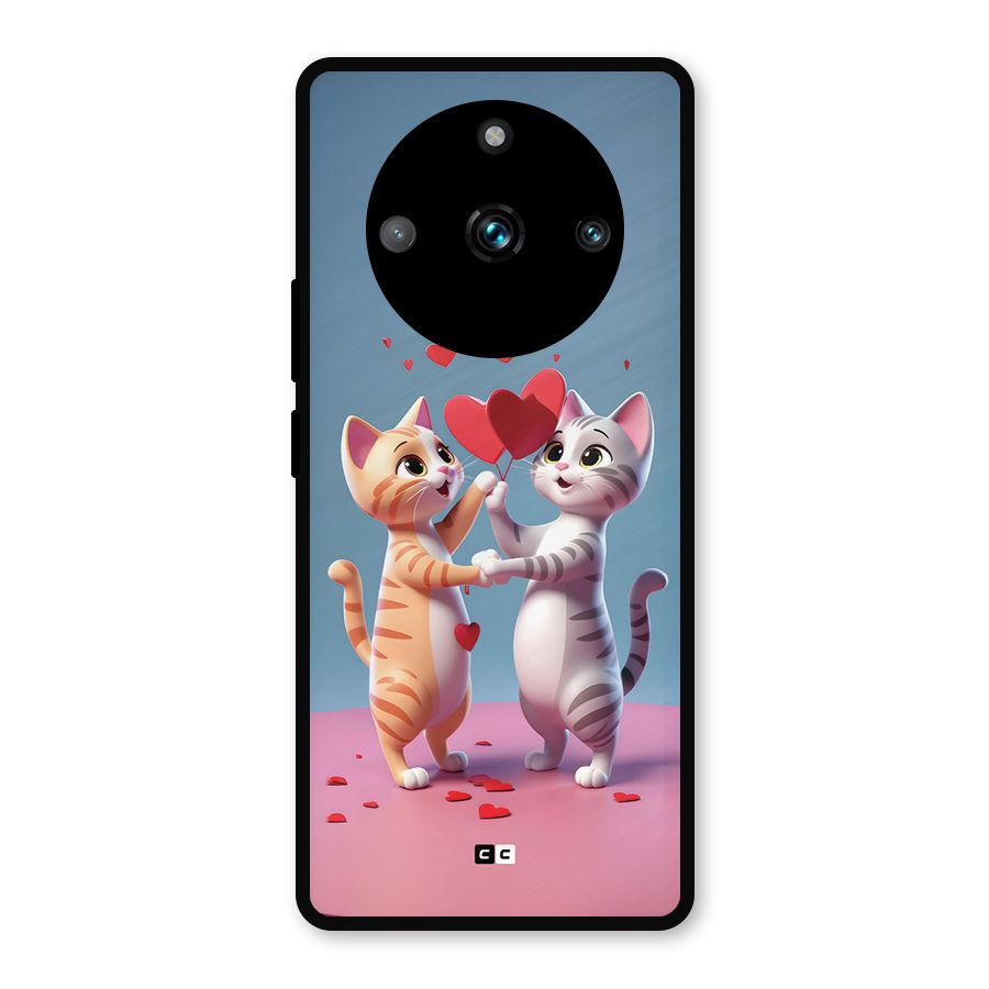 Exchanging Hearts Metal Back Case for Realme 11 Pro