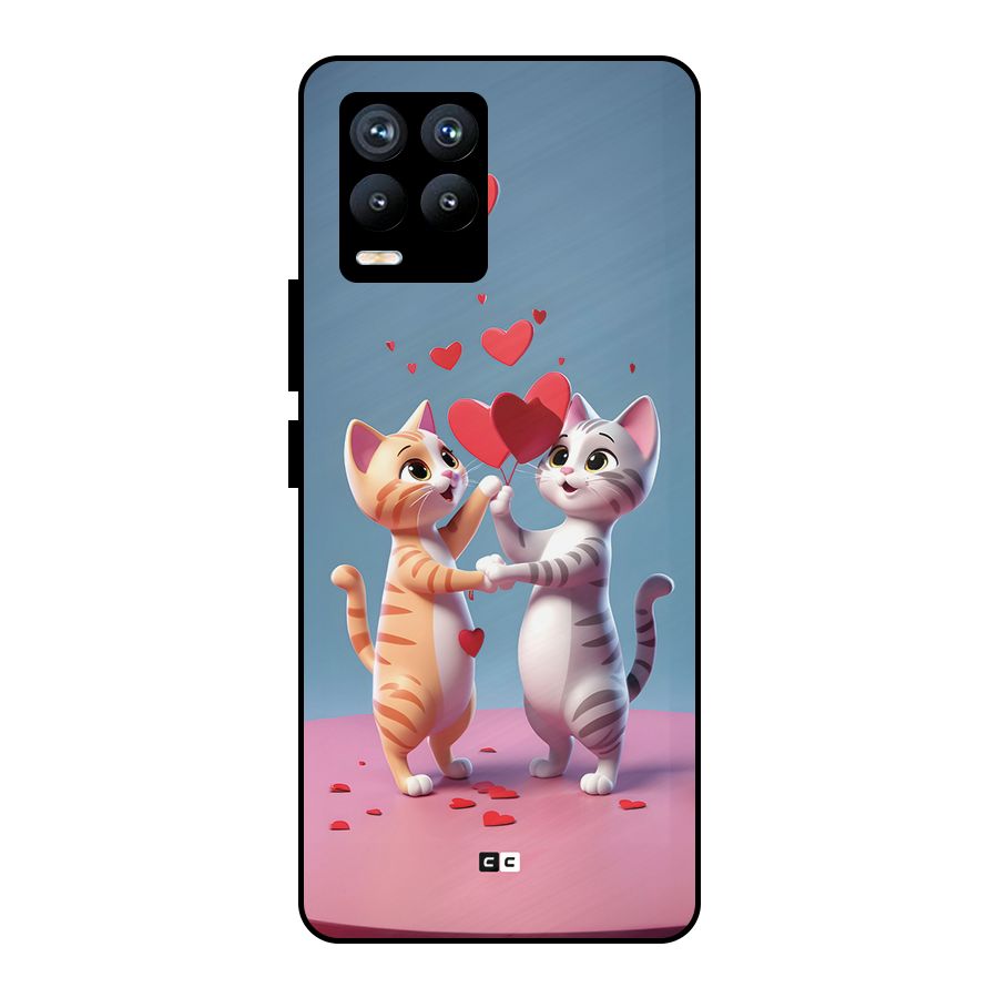 Exchanging Hearts Metal Back Case for Realme 8