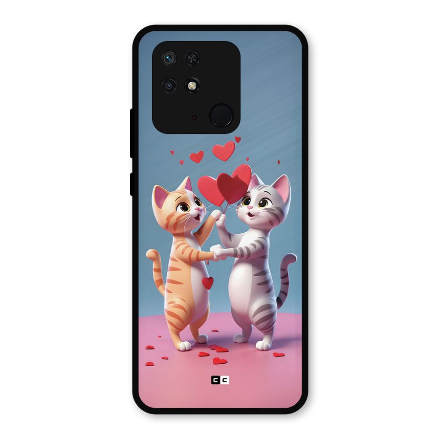 Exchanging Hearts Metal Back Case for Redmi 10 Power
