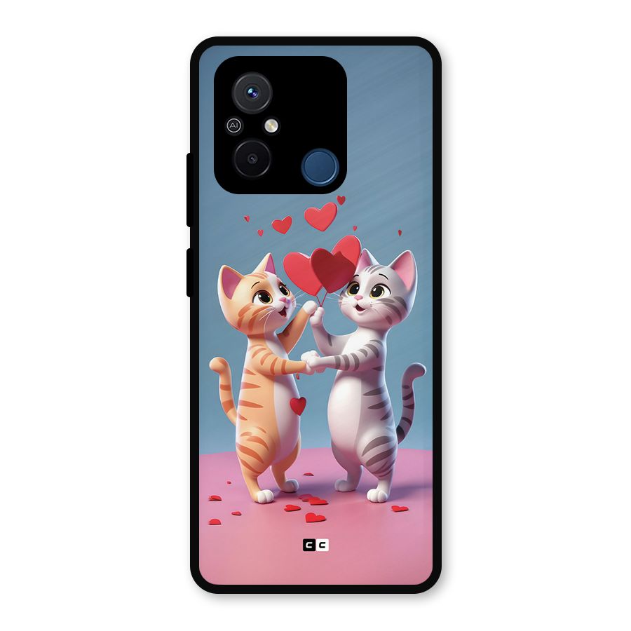 Exchanging Hearts Metal Back Case for Redmi 12C