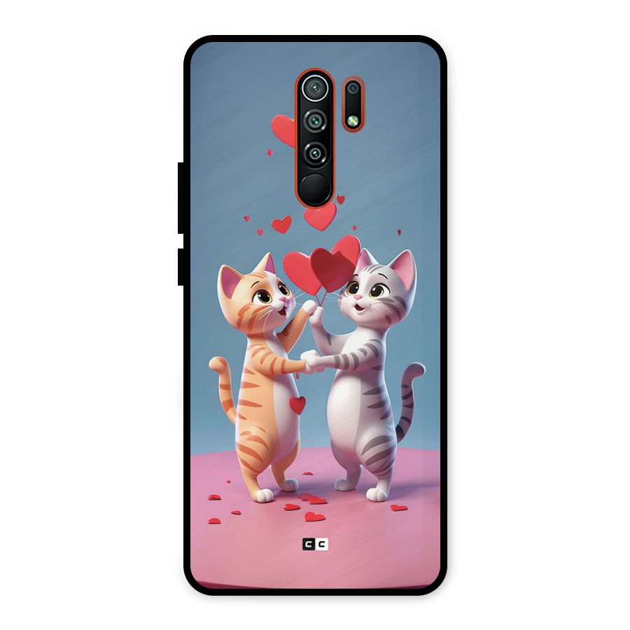 Exchanging Hearts Metal Back Case for Redmi 9 Prime