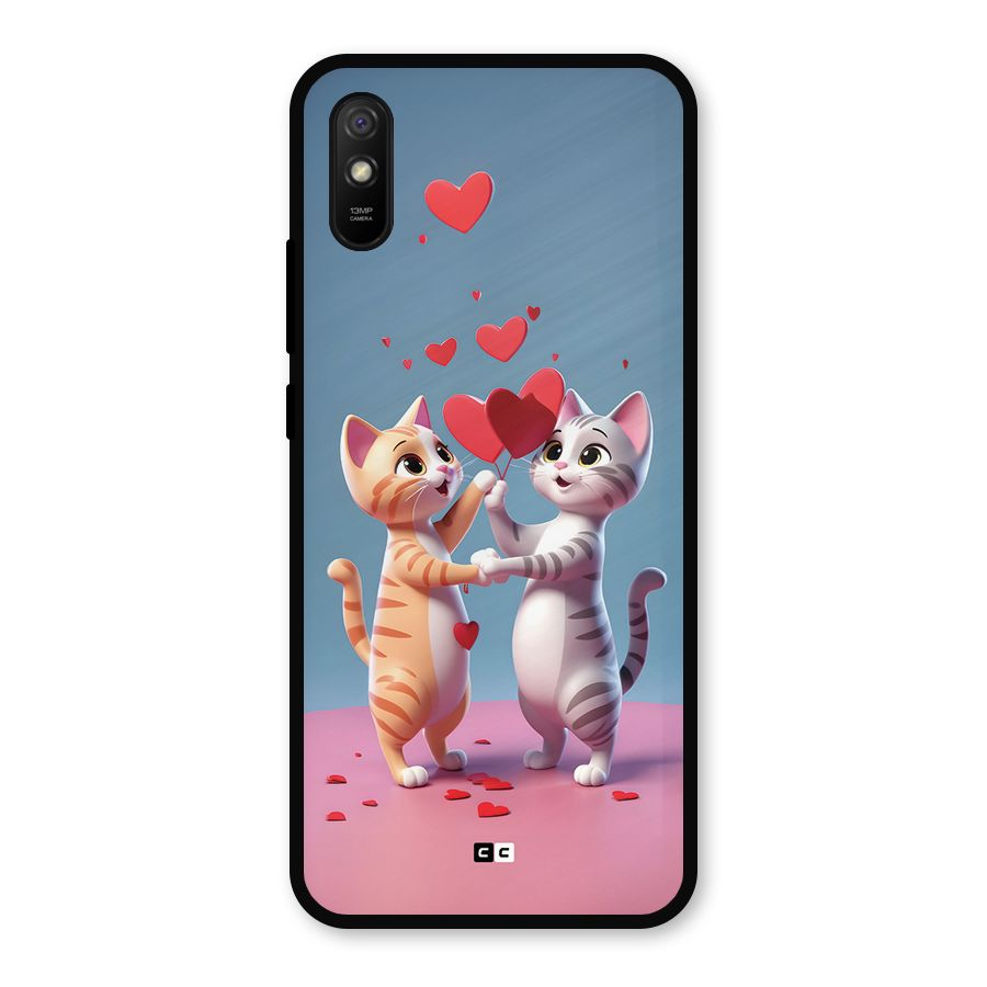 Exchanging Hearts Metal Back Case for Redmi 9a