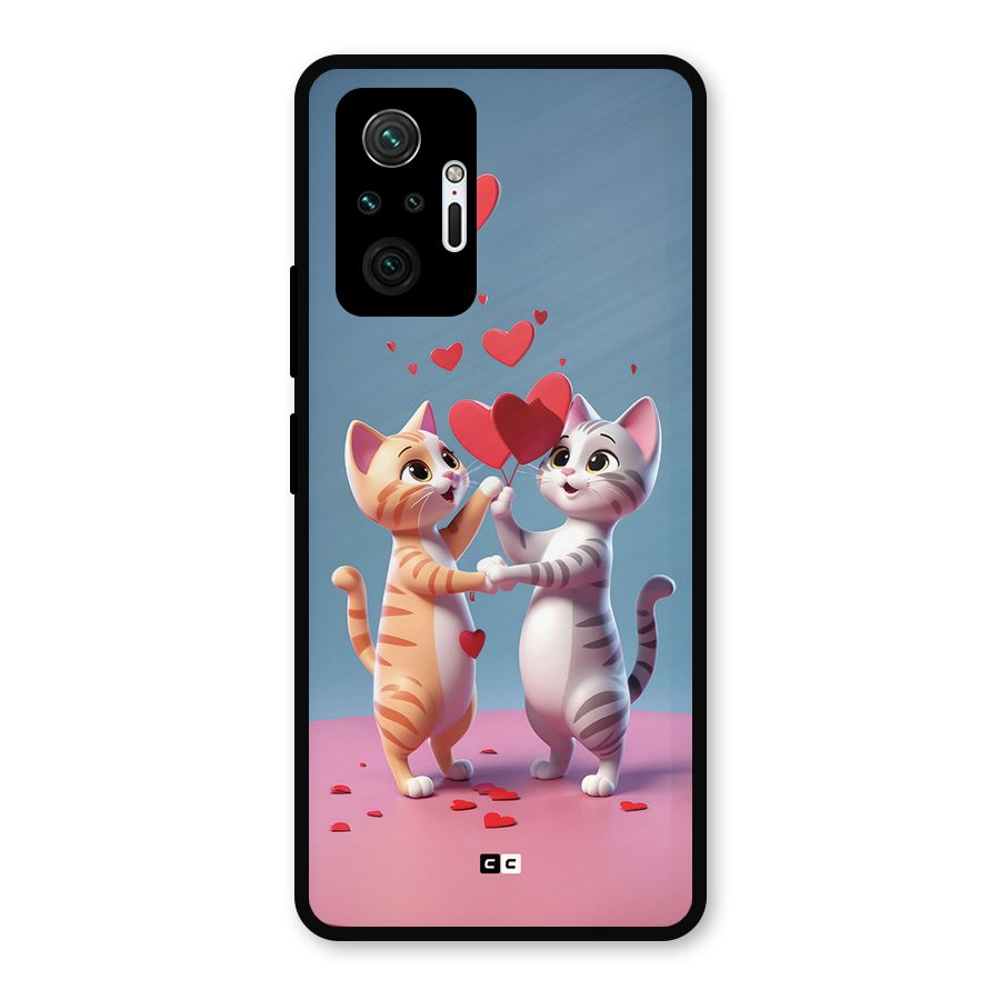 Exchanging Hearts Metal Back Case for Redmi Note 10 Pro Max