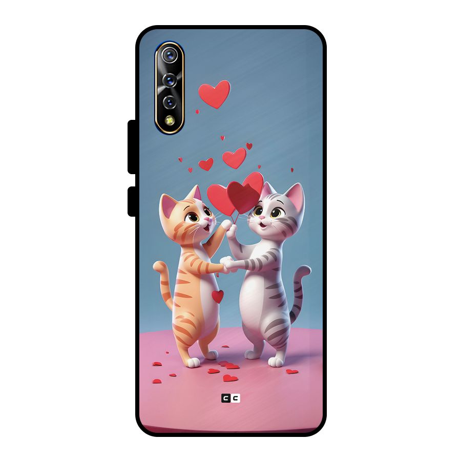 Exchanging Hearts Metal Back Case for Vivo S1