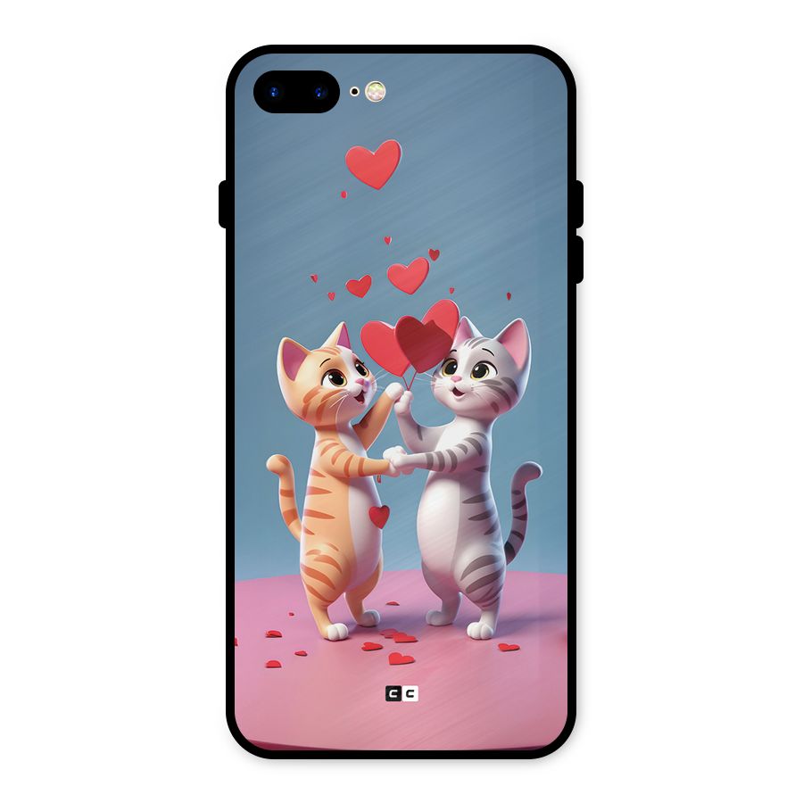 Exchanging Hearts Metal Back Case for iPhone 7 Plus