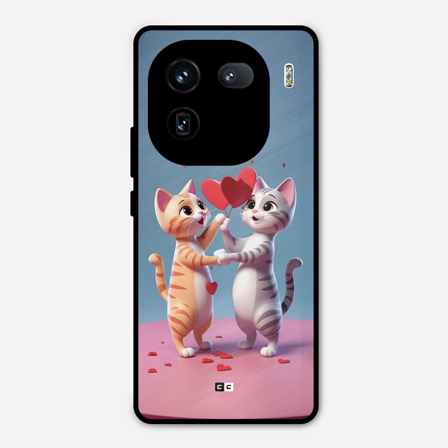 Exchanging Hearts Metal Back Case for iQOO 12