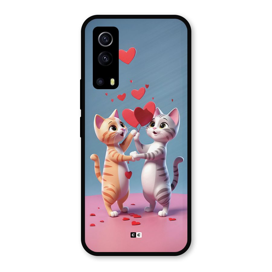 Exchanging Hearts Metal Back Case for iQOO Z3