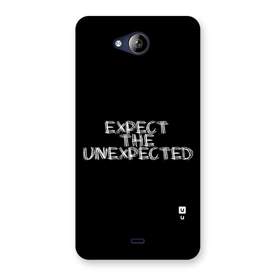 Expect The Unexpected Back Case for Canvas Play Q355