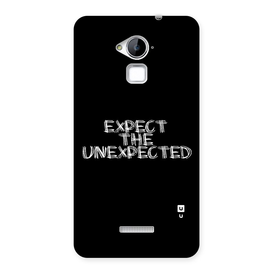 Expect The Unexpected Back Case for Coolpad Note 3