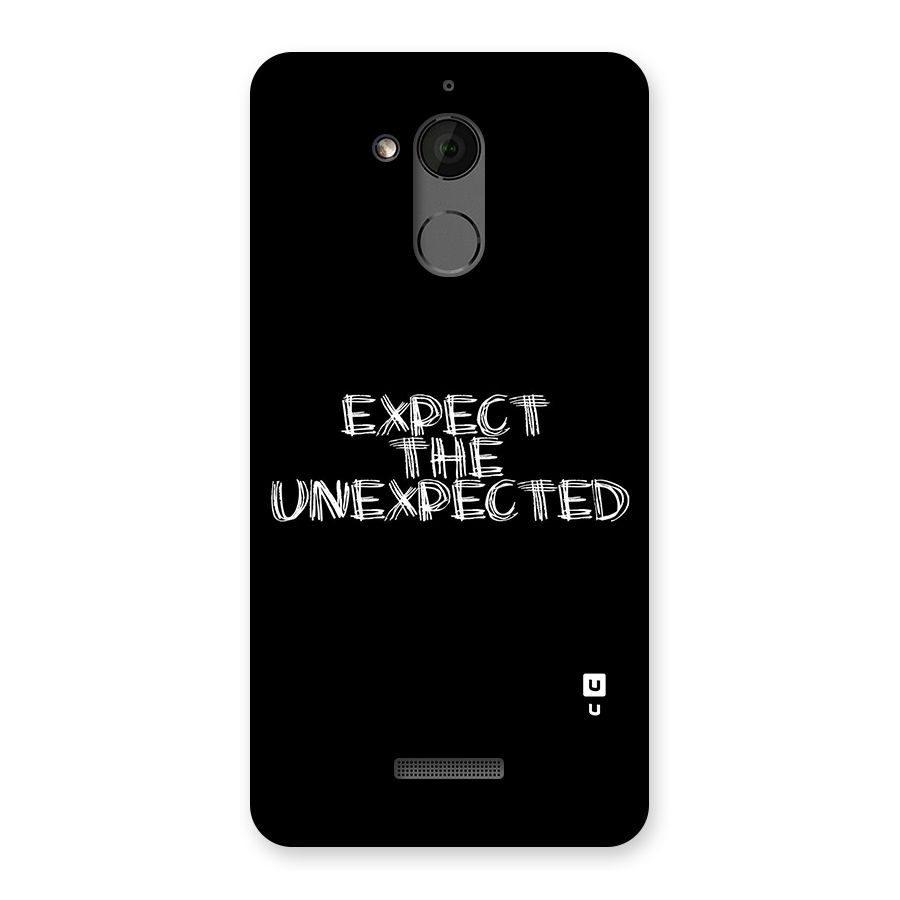 Expect The Unexpected Back Case for Coolpad Note 5