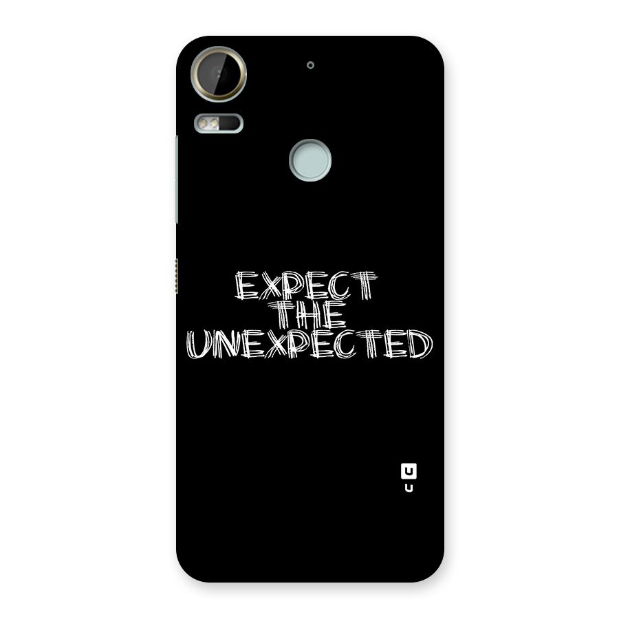 Expect The Unexpected Back Case for Desire 10 Pro