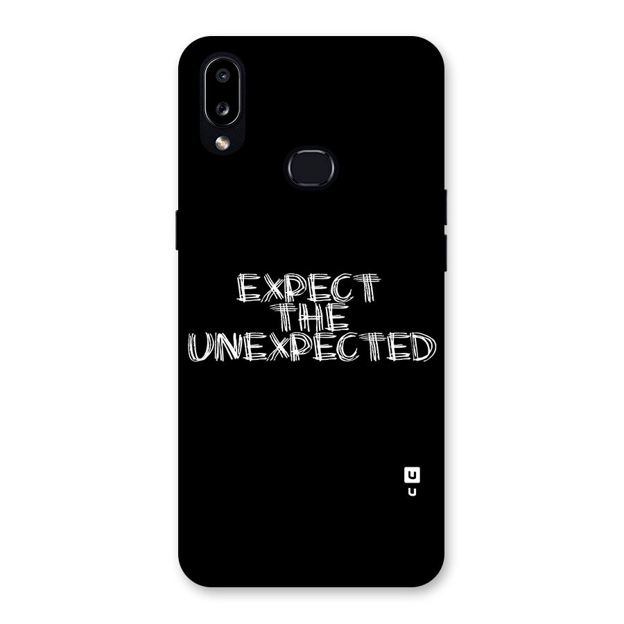 Expect The Unexpected Back Case for Galaxy A10s