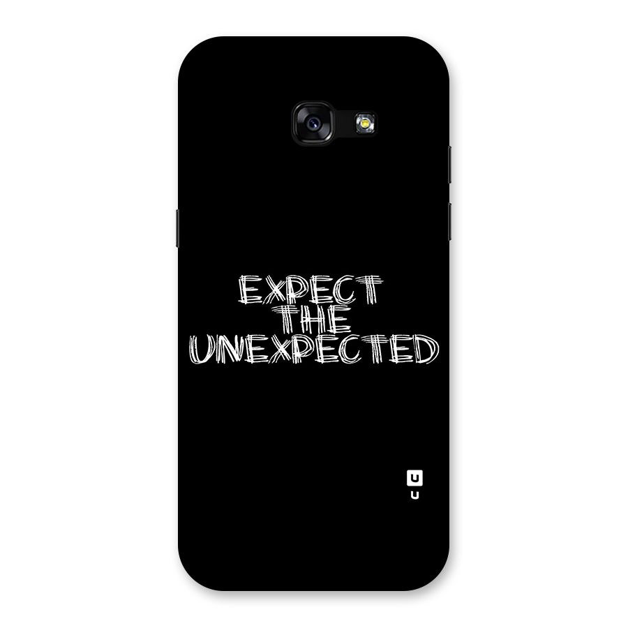 Expect The Unexpected Back Case for Galaxy A5 2017