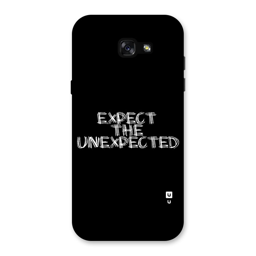 Expect The Unexpected Back Case for Galaxy A7 (2017)