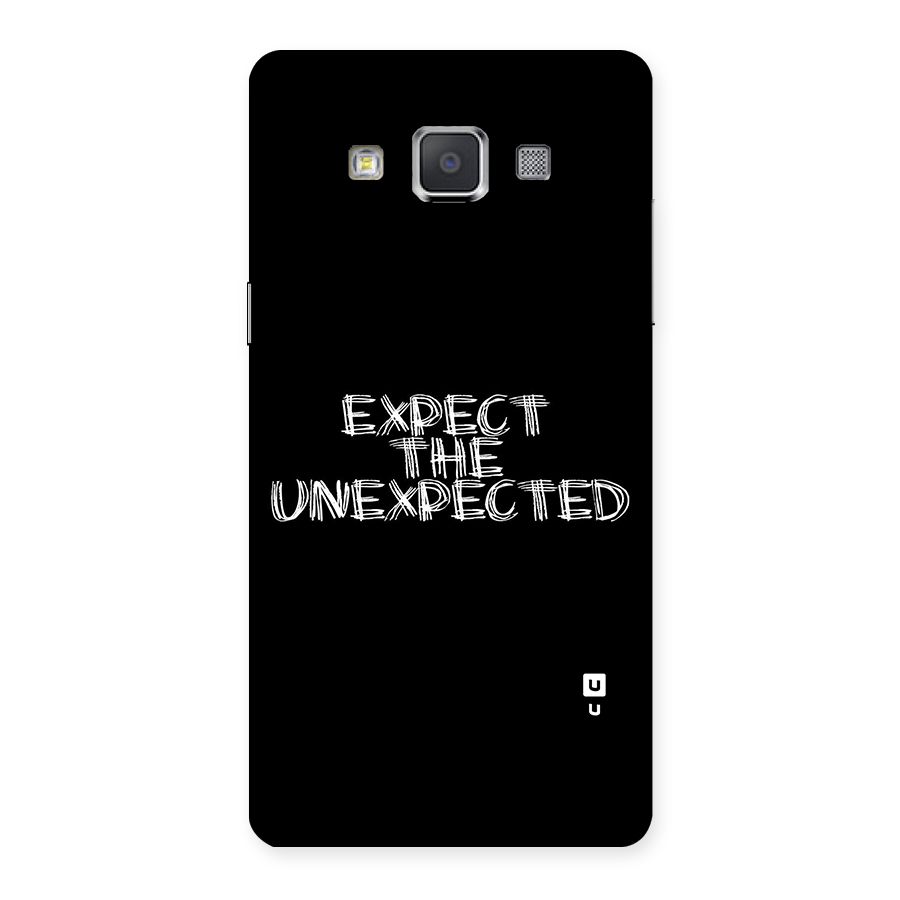 Expect The Unexpected Back Case for Galaxy Grand Max