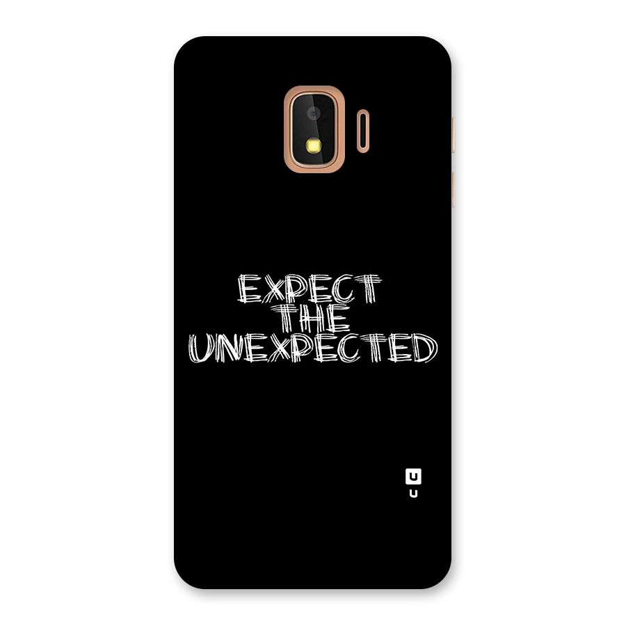 Expect The Unexpected Back Case for Galaxy J2 Core