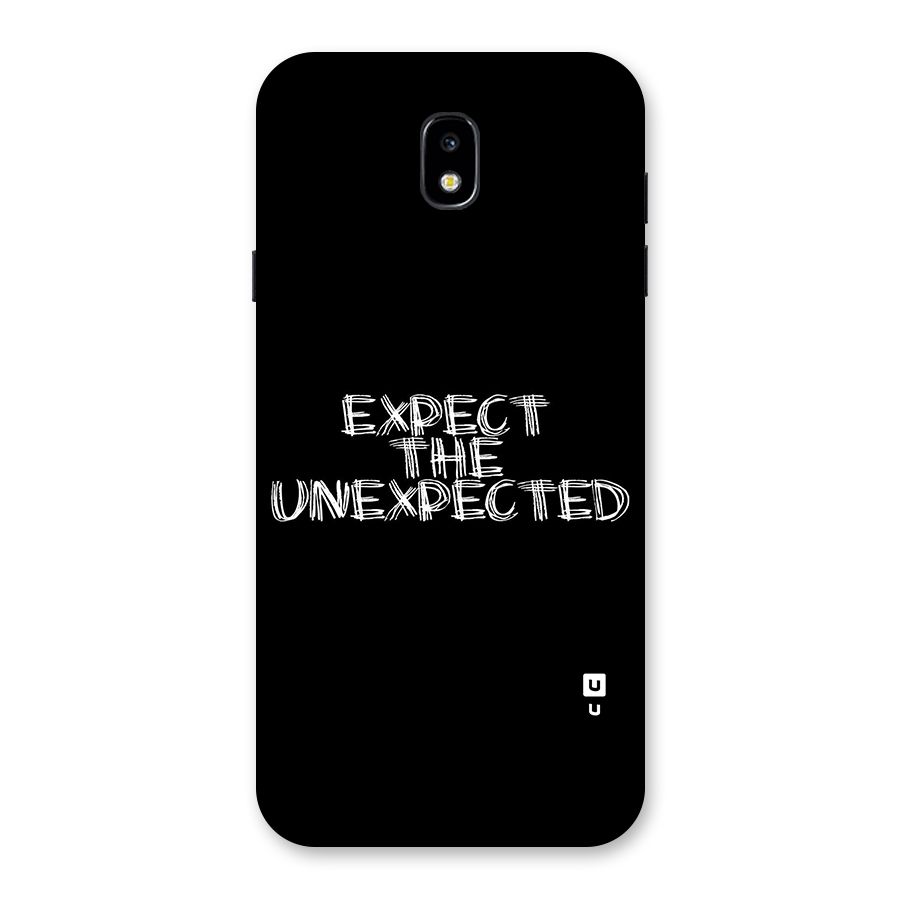 Expect The Unexpected Back Case for Galaxy J7 Pro