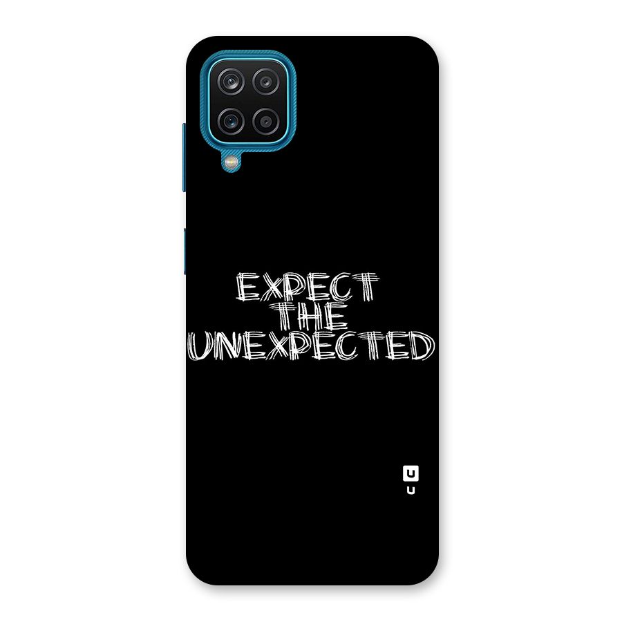 Expect The Unexpected Back Case for Galaxy M12