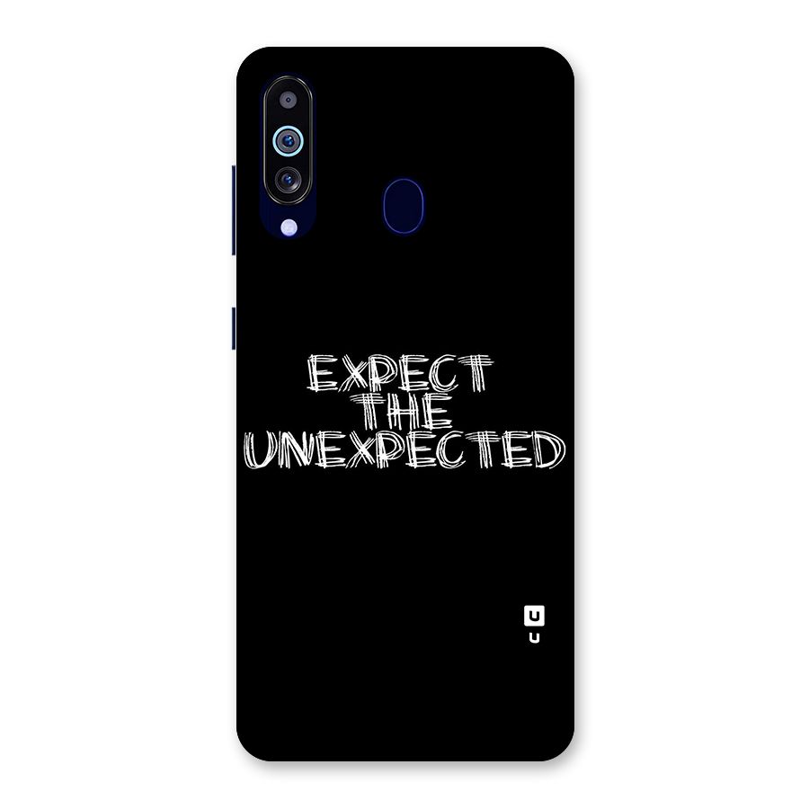 Expect The Unexpected Back Case for Galaxy M40