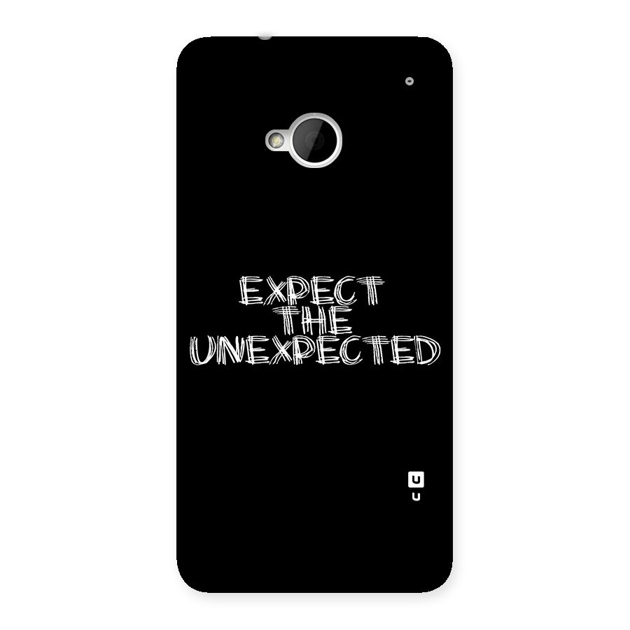 Expect The Unexpected Back Case for HTC One M7