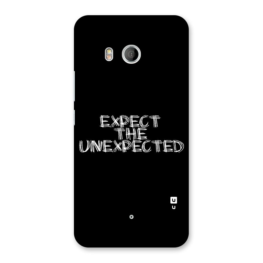 Expect The Unexpected Back Case for HTC U11