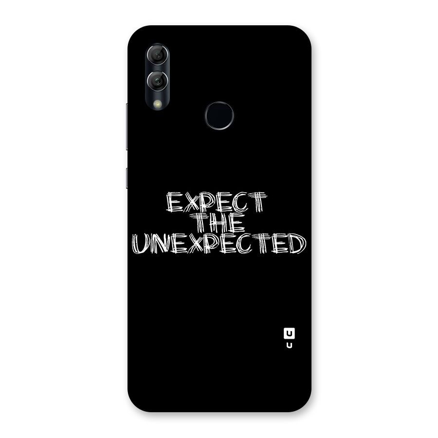 Expect The Unexpected Back Case for Honor 10 Lite