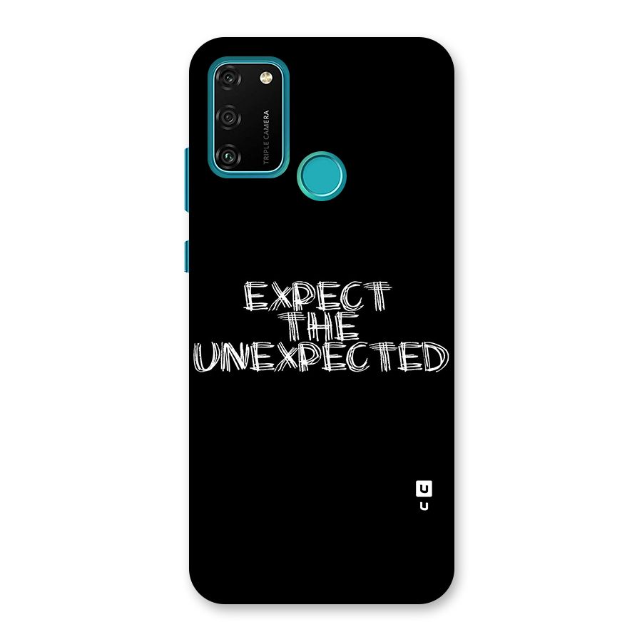 Expect The Unexpected Back Case for Honor 9A