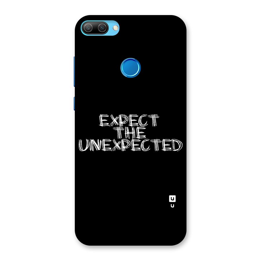 Expect The Unexpected Back Case for Honor 9N