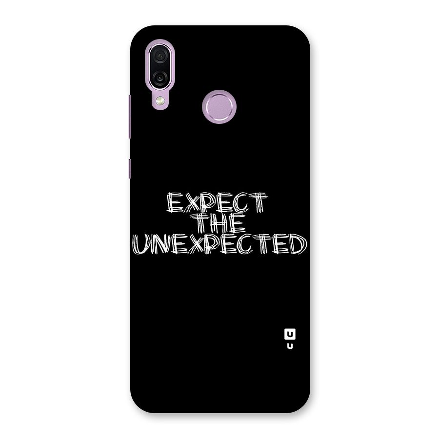Expect The Unexpected Back Case for Honor Play