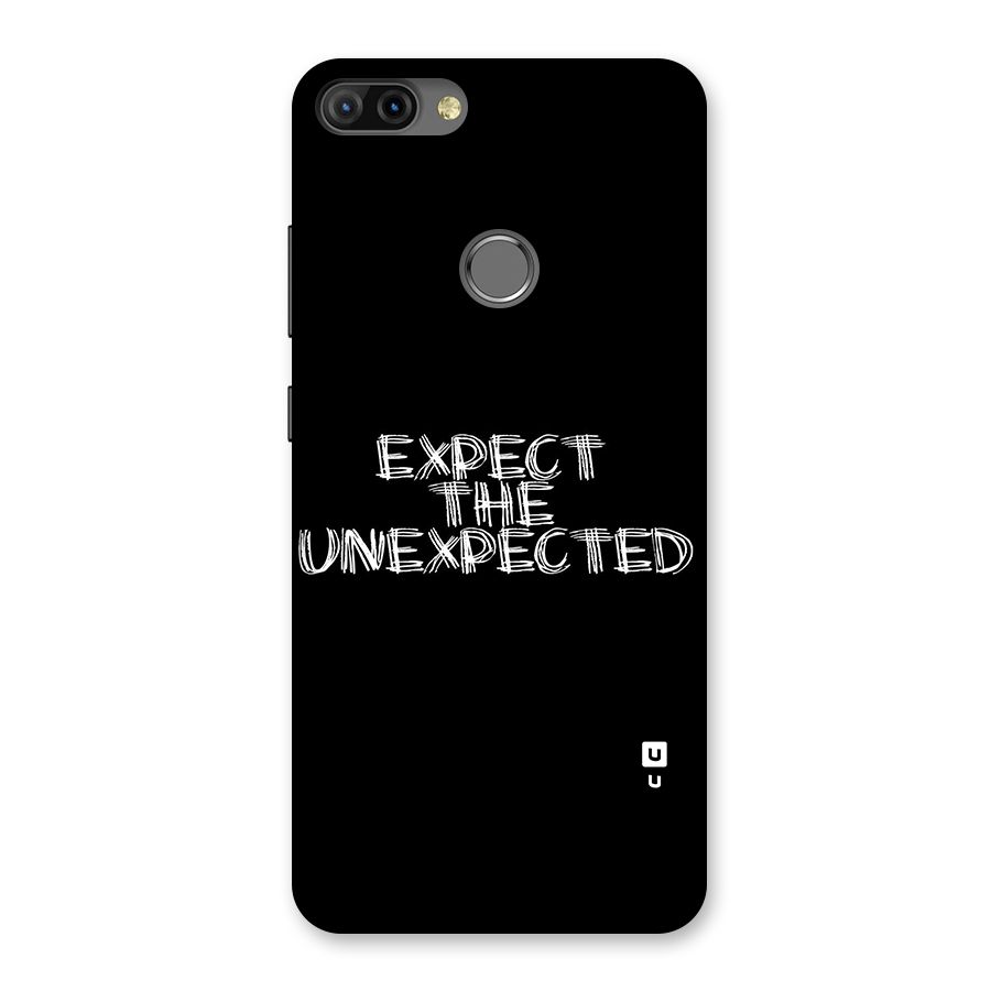 Expect The Unexpected Back Case for Infinix Hot 6 Pro