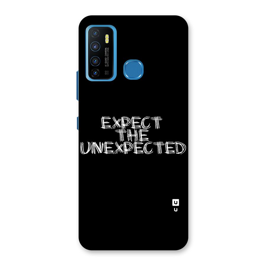 Expect The Unexpected Back Case for Infinix Hot 9