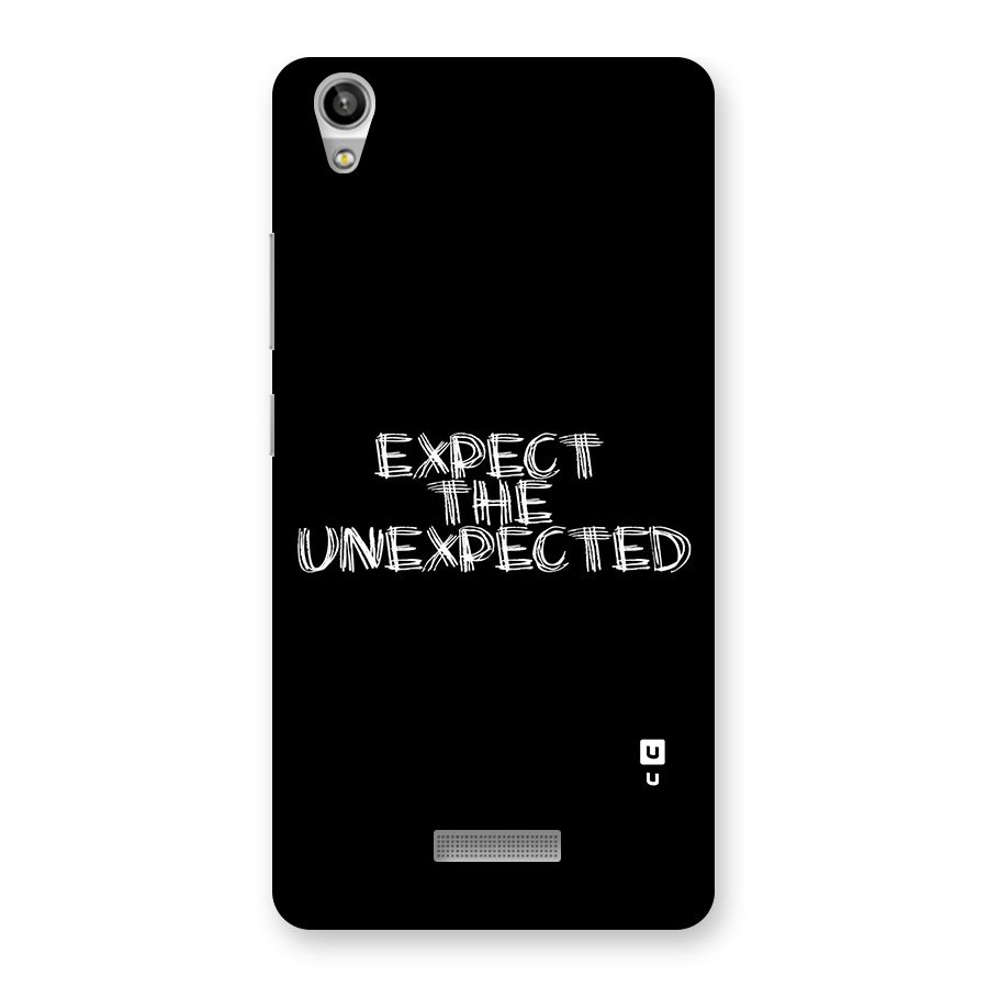 Expect The Unexpected Back Case for Lava-Pixel-V1