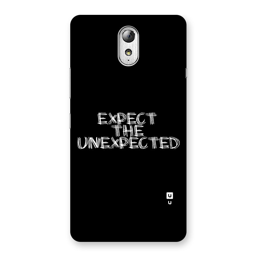 Expect The Unexpected Back Case for Lenovo Vibe P1M