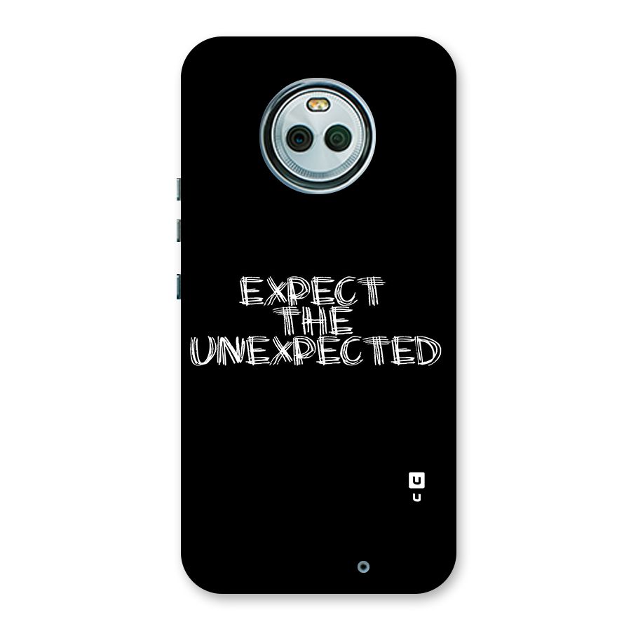 Expect The Unexpected Back Case for Moto X4