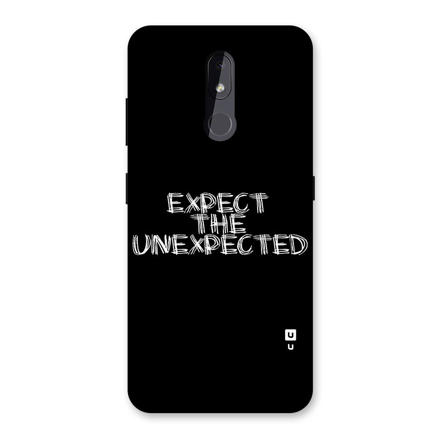 Expect The Unexpected Back Case for Nokia 3.2